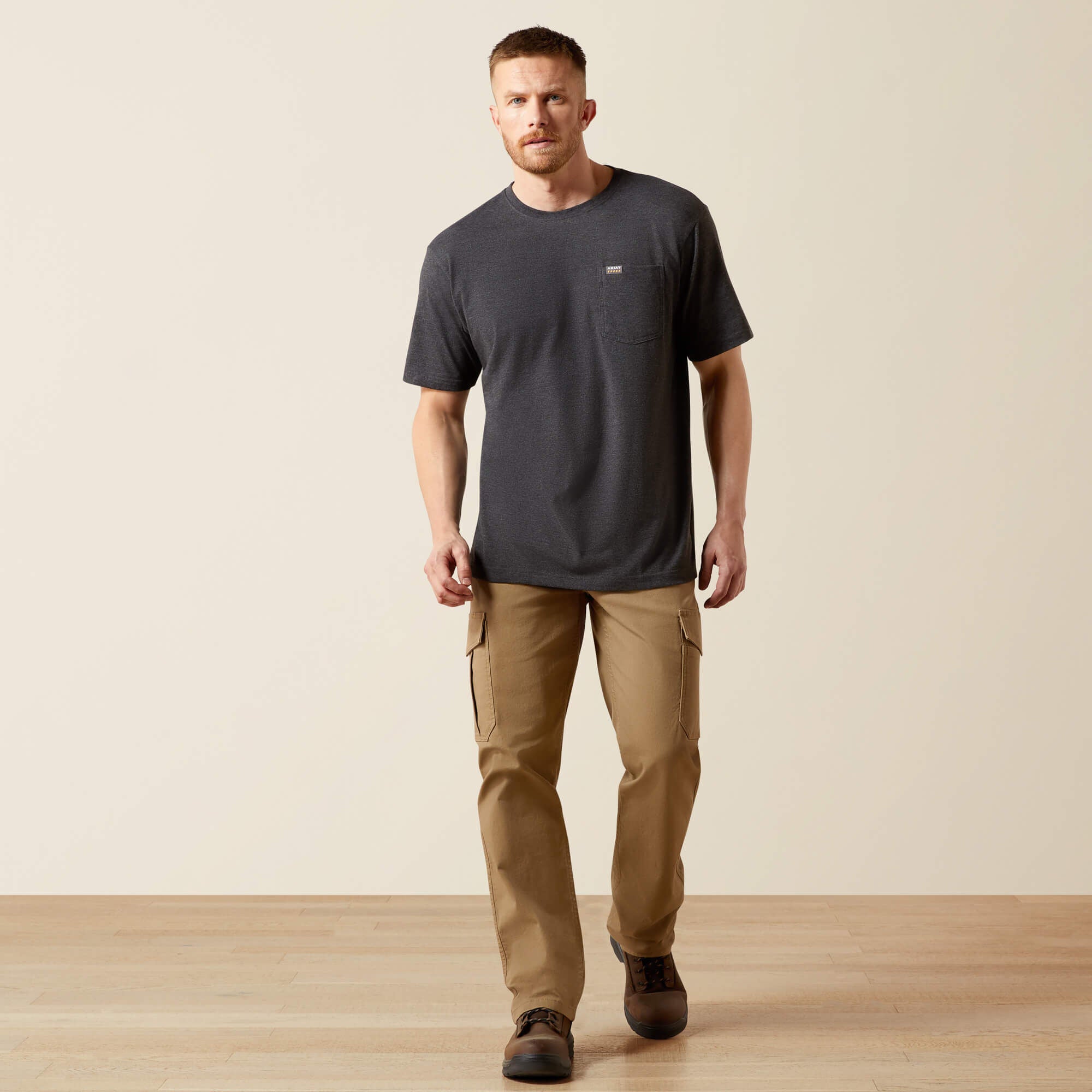 Ariat / Rebar Cotton Strong Standard Pocket T-Shirt