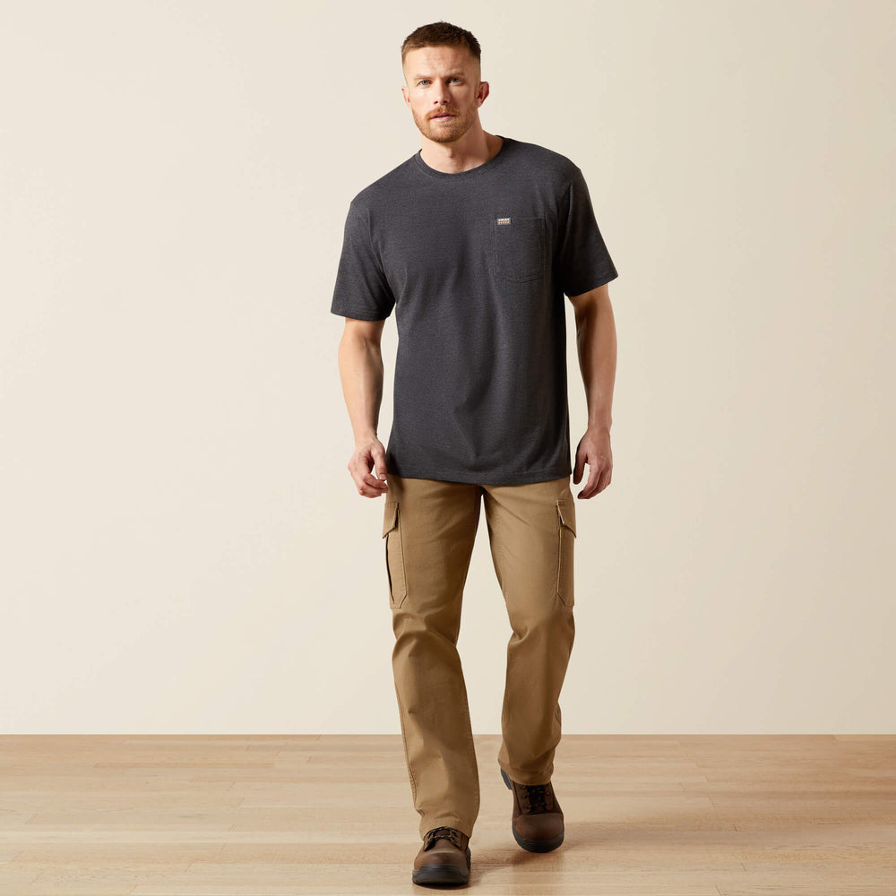 Ariat / Rebar Cotton Strong Standard Pocket T-Shirt