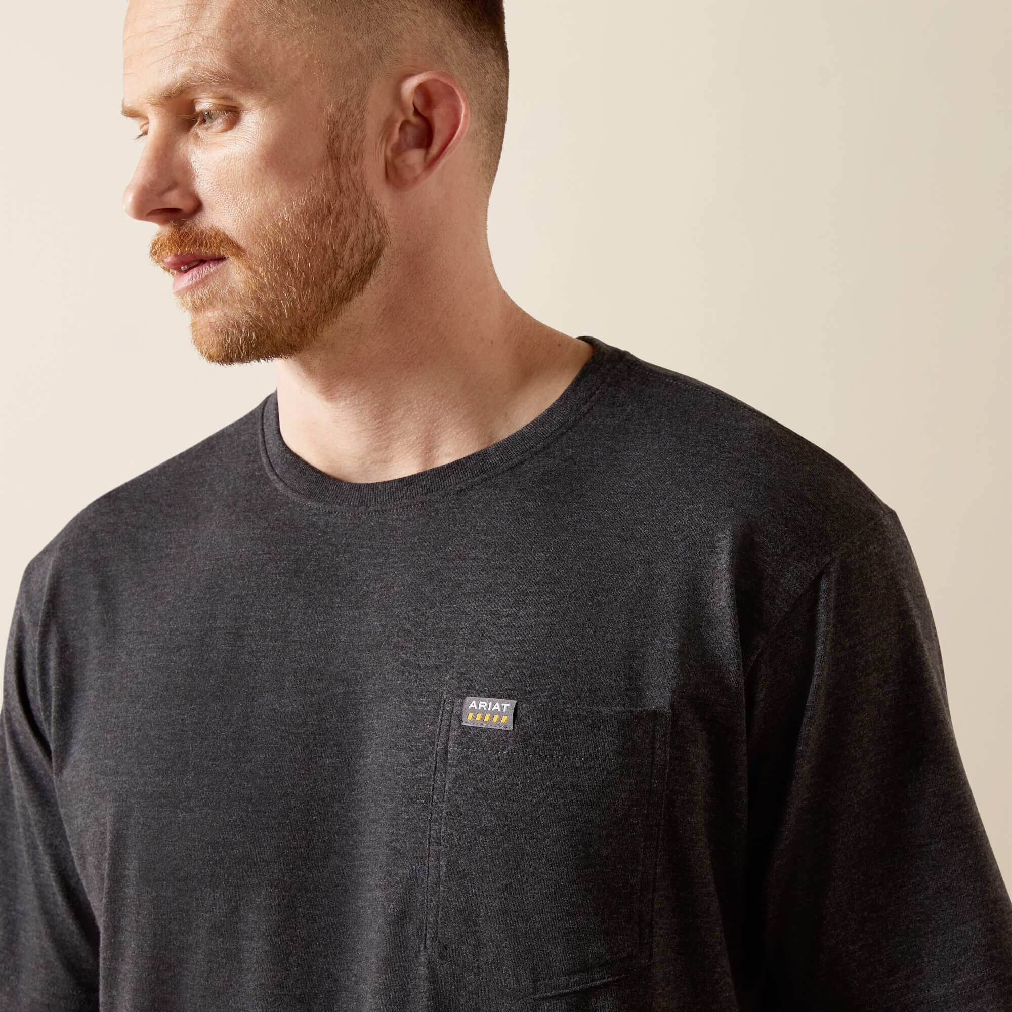 Ariat / Rebar Cotton Strong Standard Pocket T-Shirt