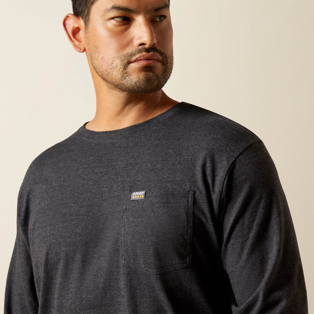 Ariat / Rebar Cotton Strong Standard Pocket T-Shirt