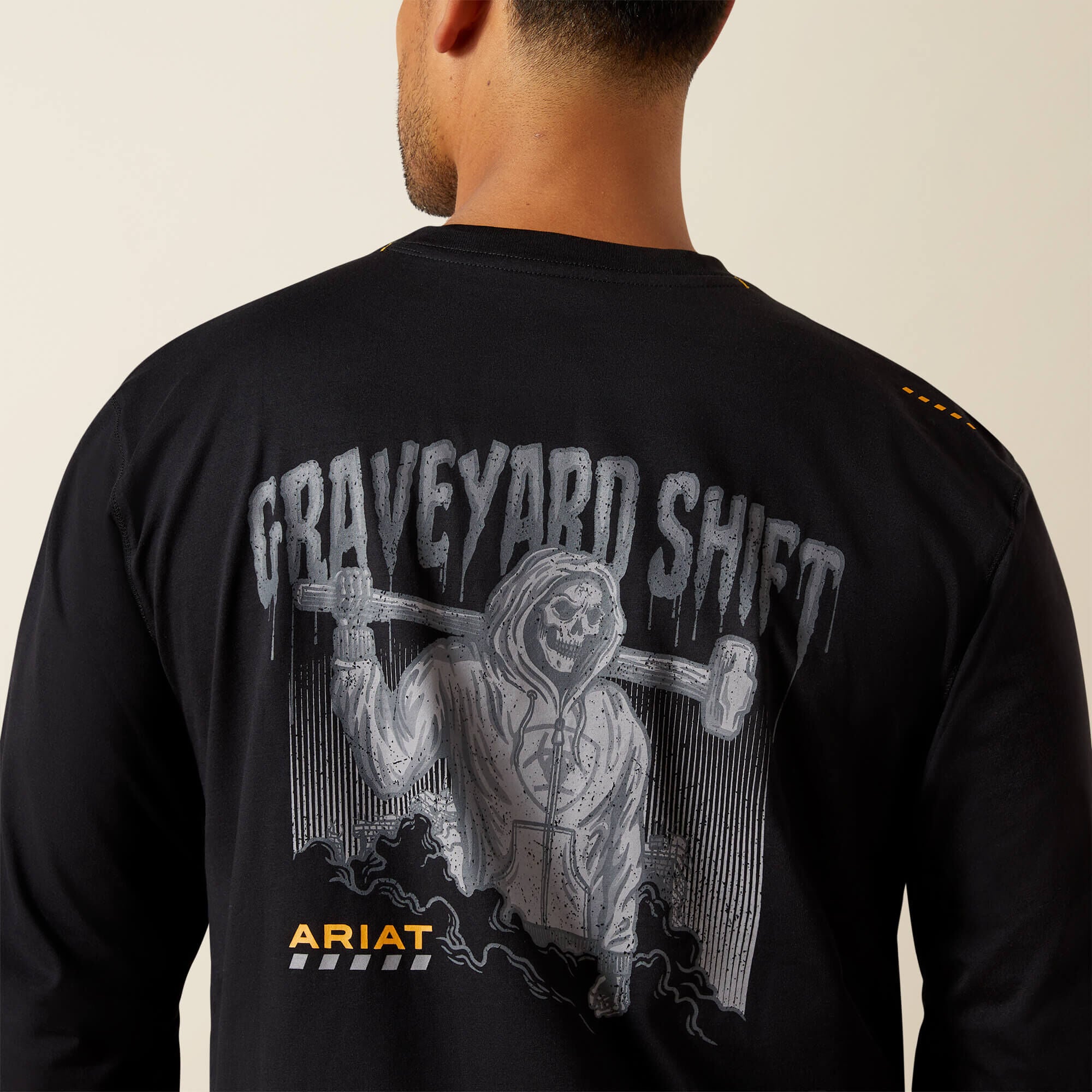 Ariat / Rebar Workman Graveyard T-Shirt