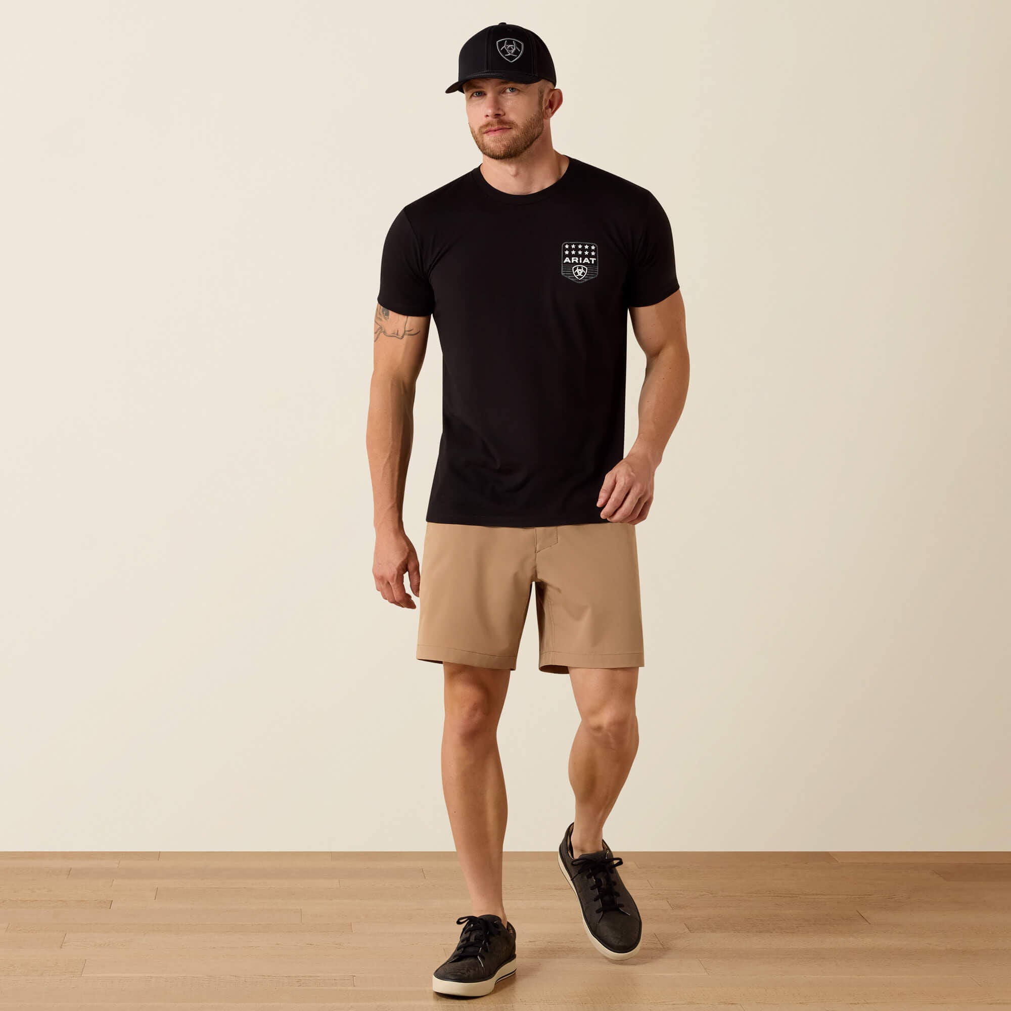 Ariat / Ariat Stripe Patriotic Badge T-Shirt