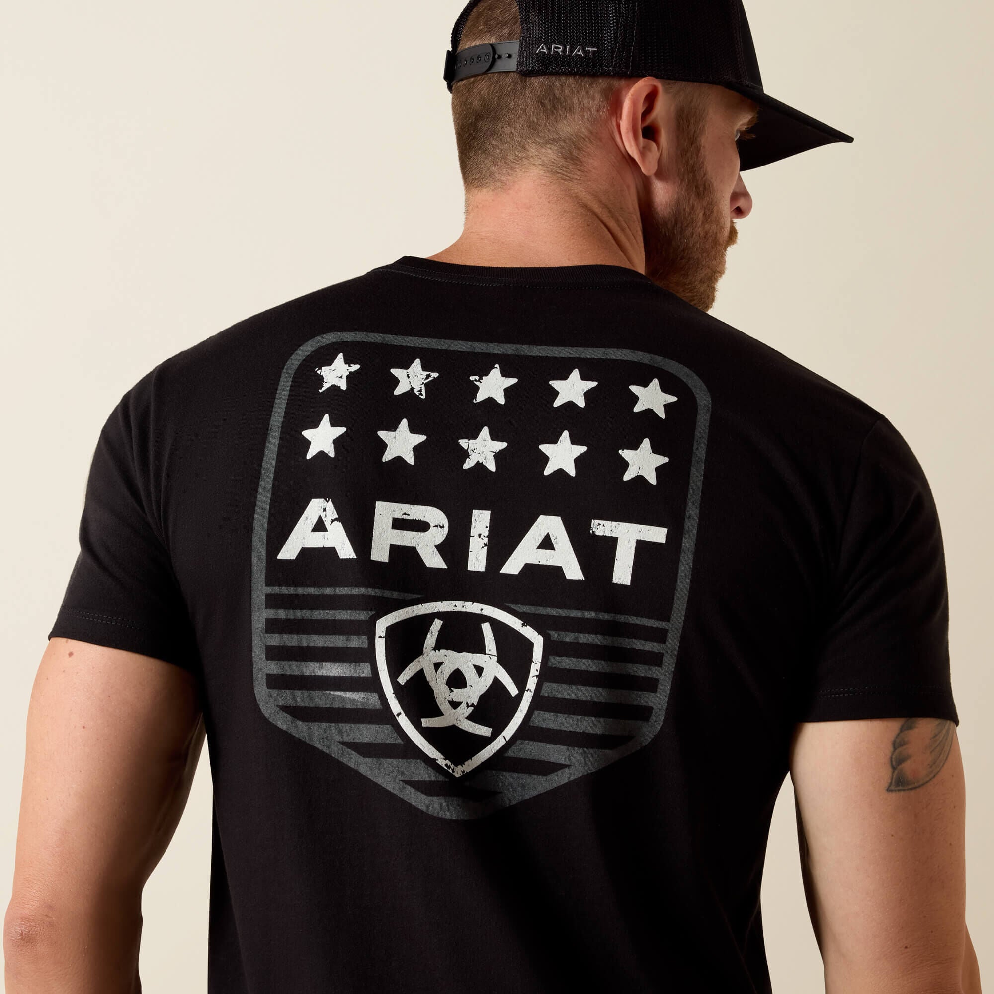 Ariat / Ariat Stripe Patriotic Badge T-Shirt