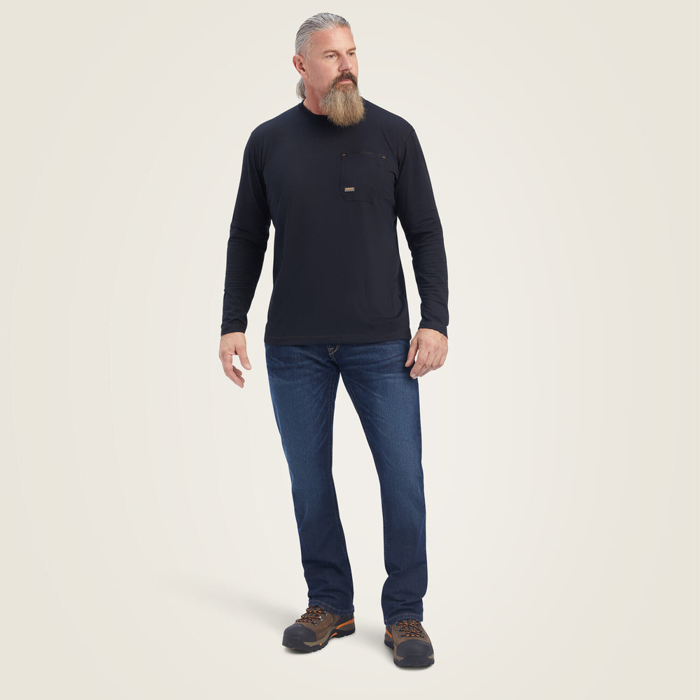 Ariat / Rebar Workman Reflective Flag Graphic T-Shirt