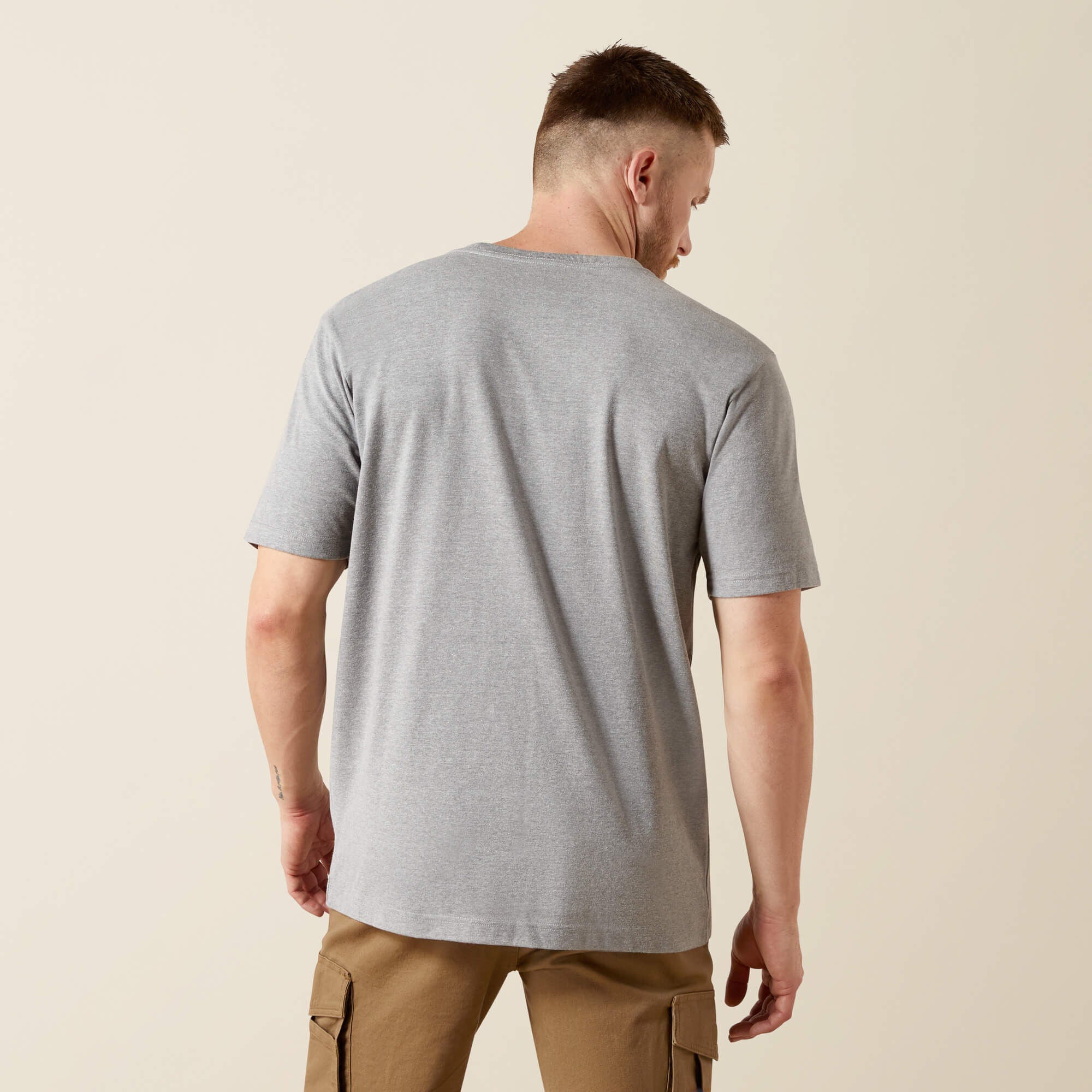 Ariat / Rebar Cotton Strong Standard Pocket T-Shirt