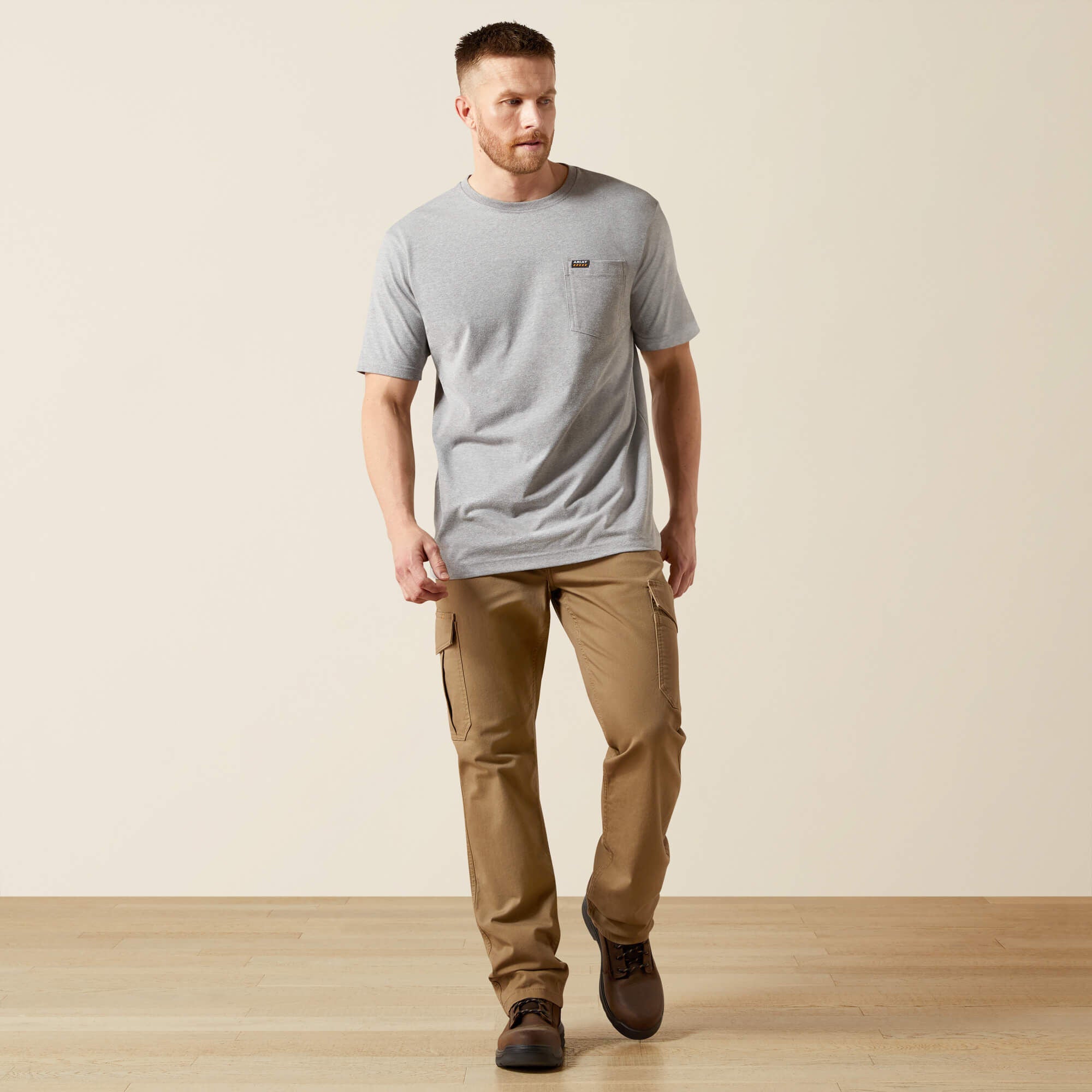 Ariat / Rebar Cotton Strong Standard Pocket T-Shirt