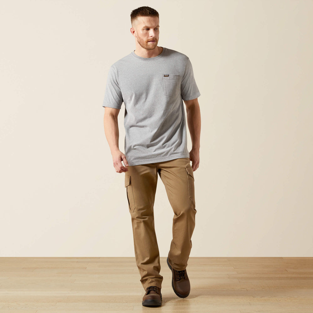 Ariat / Rebar Cotton Strong Standard Pocket T-Shirt