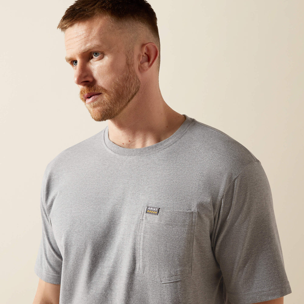 Ariat / Rebar Cotton Strong Standard Pocket T-Shirt