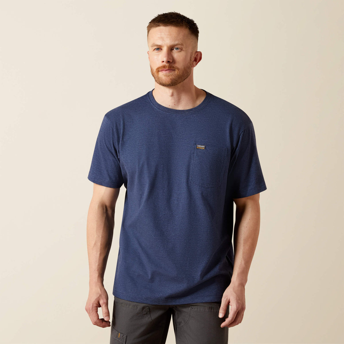 Ariat / Rebar Cotton Strong Standard Pocket T-Shirt