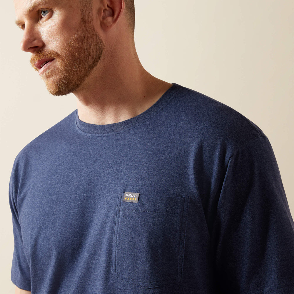 Ariat / Rebar Cotton Strong Standard Pocket T-Shirt