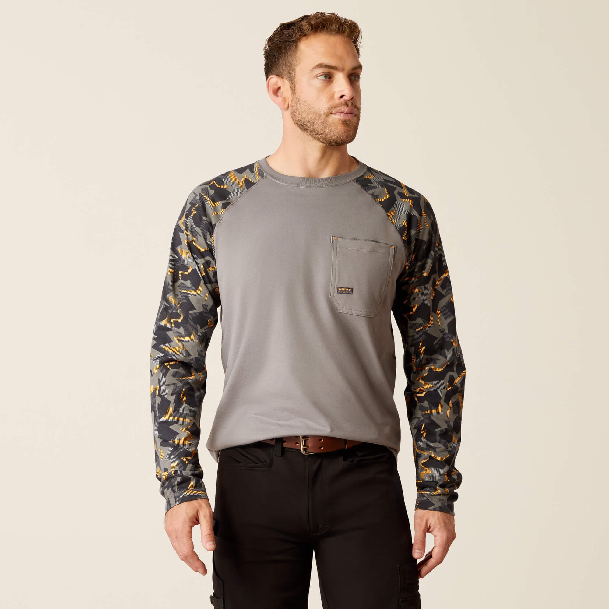 Ariat / Rebar Workman Baseball T-Shirt
