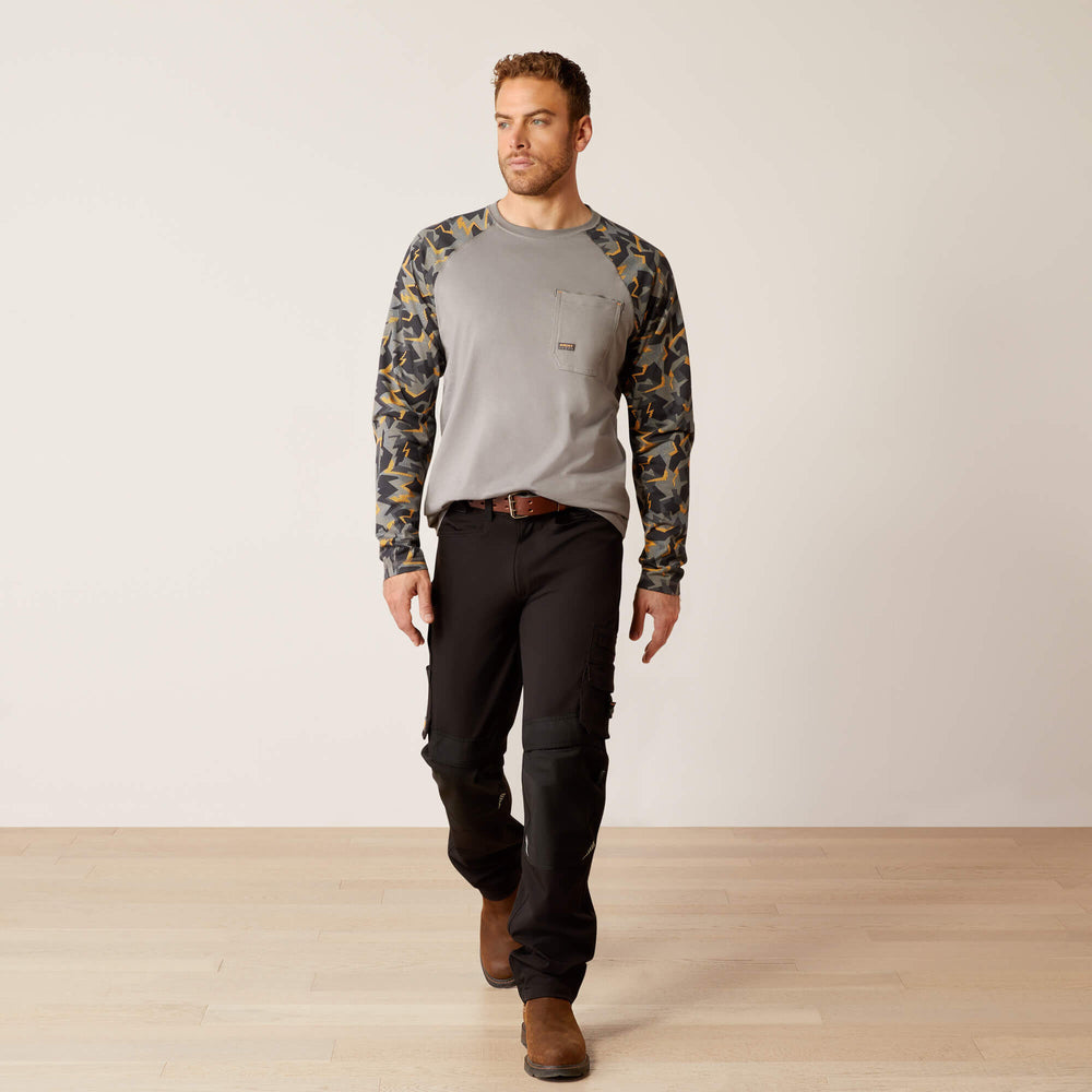 Ariat / Rebar Workman Baseball T-Shirt