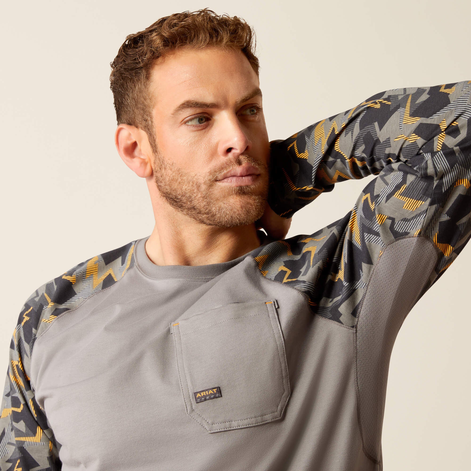 Ariat / Rebar Workman Baseball T-Shirt