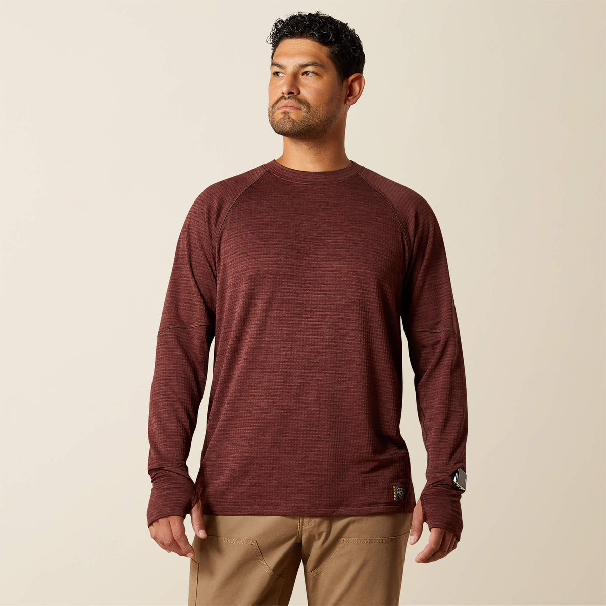 Ariat / Rebar Gridwork Crewneck T-Shirt