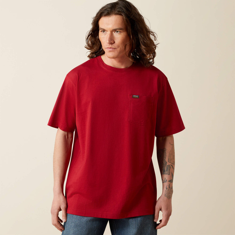 Ariat / Rebar Cotton Strong Standard Pocket T-Shirt