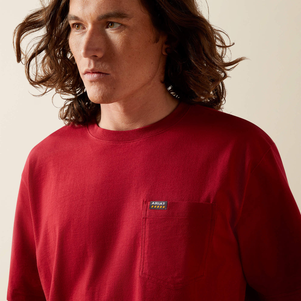 Ariat / Rebar Cotton Strong Standard Pocket T-Shirt
