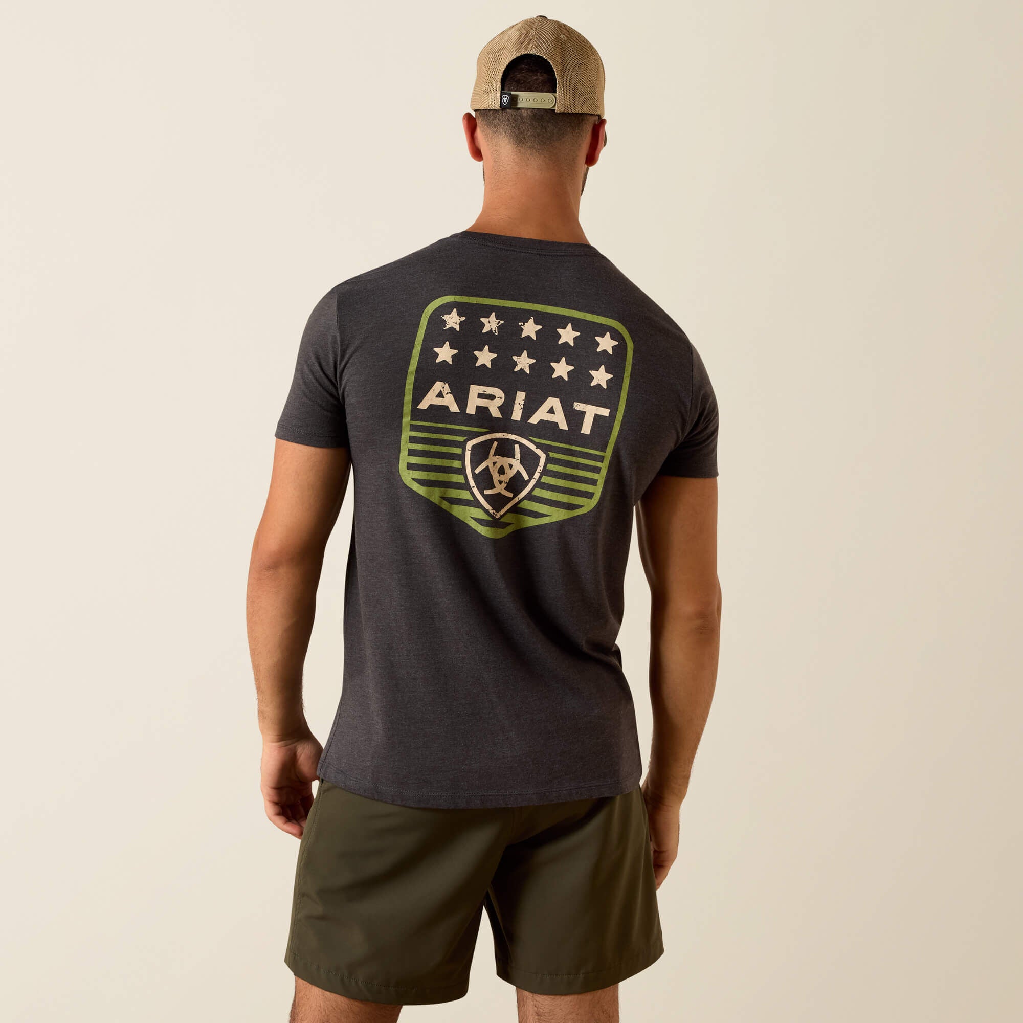 Ariat / Ariat Stripe Patriotic Badge T-Shirt