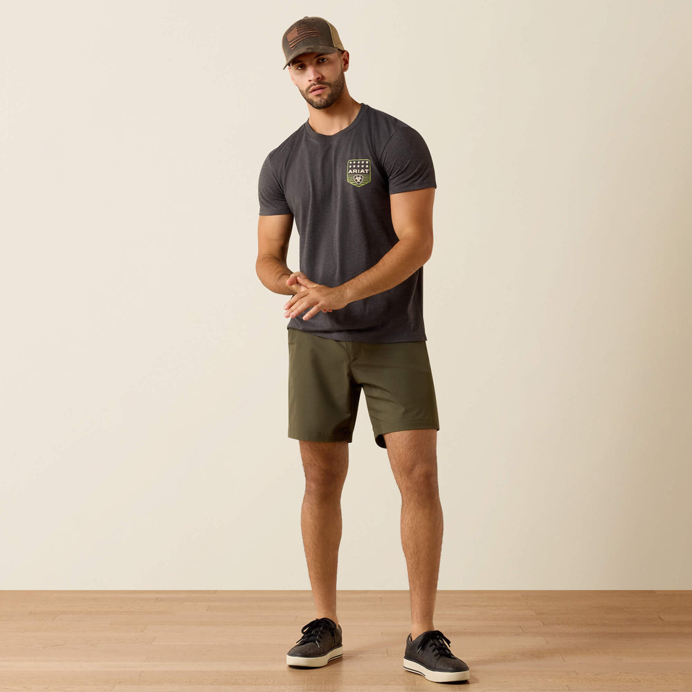 Ariat / Ariat Stripe Patriotic Badge T-Shirt