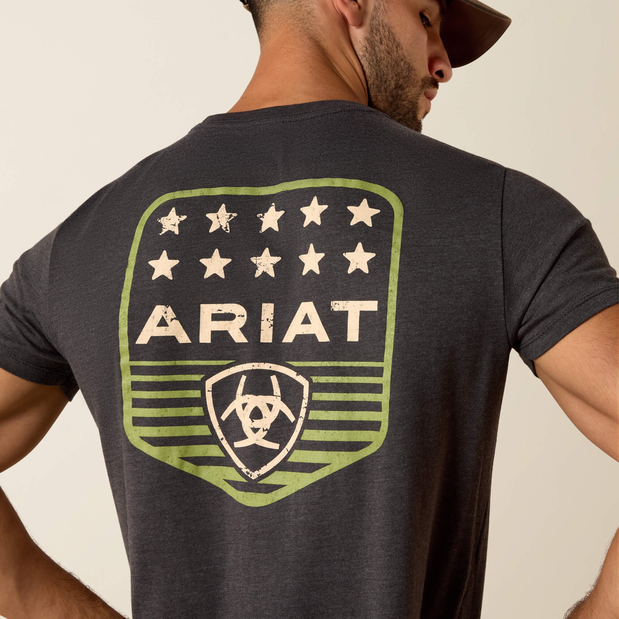 Ariat / Ariat Stripe Patriotic Badge T-Shirt