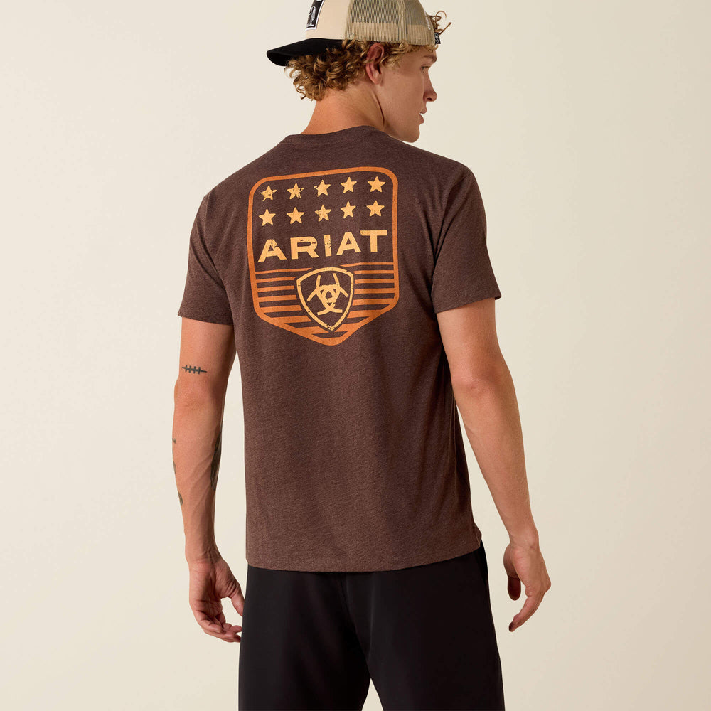 Ariat / Ariat Stripe Patriotic Badge T-Shirt