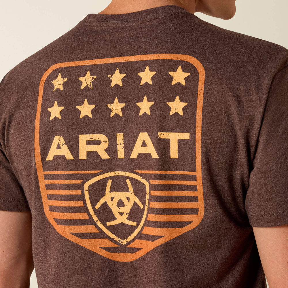 Ariat / Ariat Stripe Patriotic Badge T-Shirt