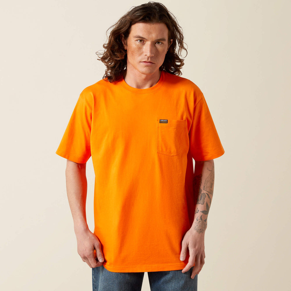 Ariat / Rebar Cotton Strong Standard Pocket T-Shirt