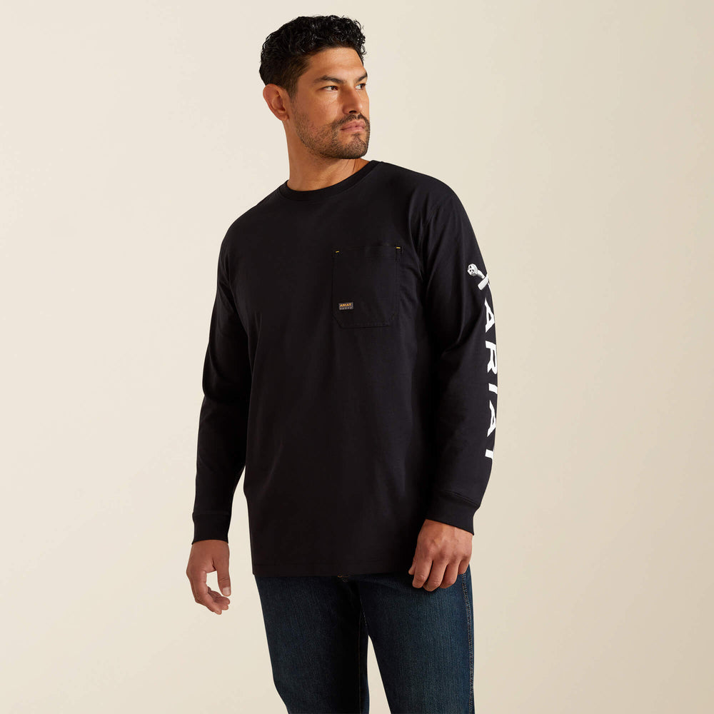 Ariat / Rebar Workman Bolt Skull T-Shirt