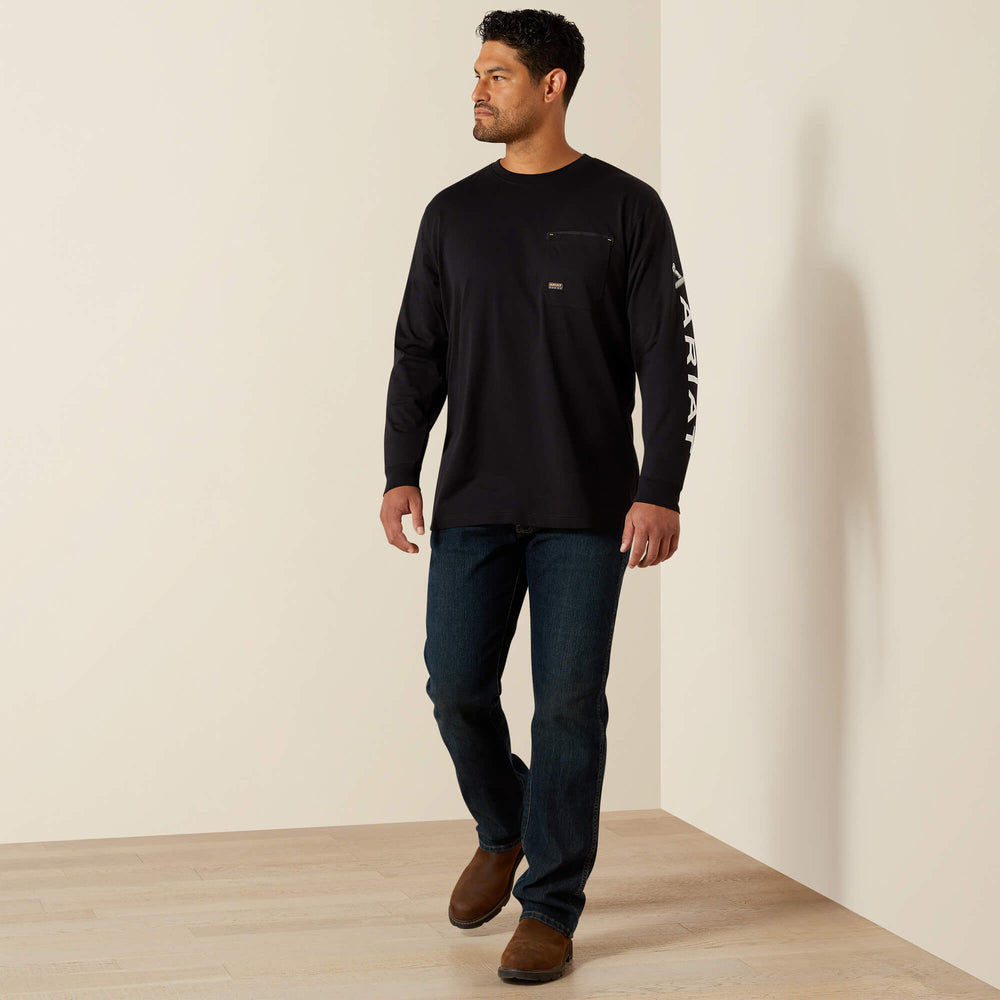 Ariat / Rebar Workman Bolt Skull T-Shirt
