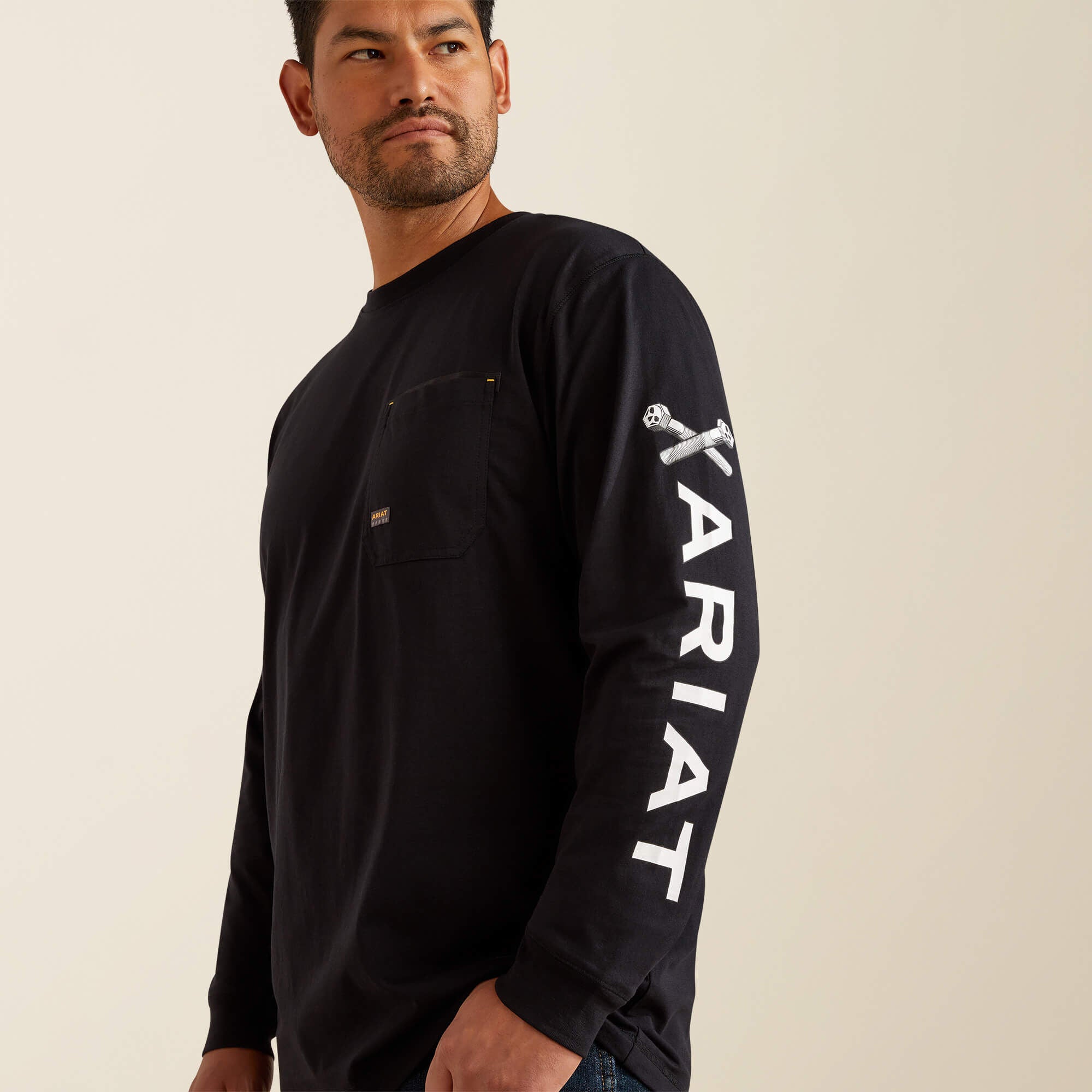Ariat / Rebar Workman Bolt Skull T-Shirt