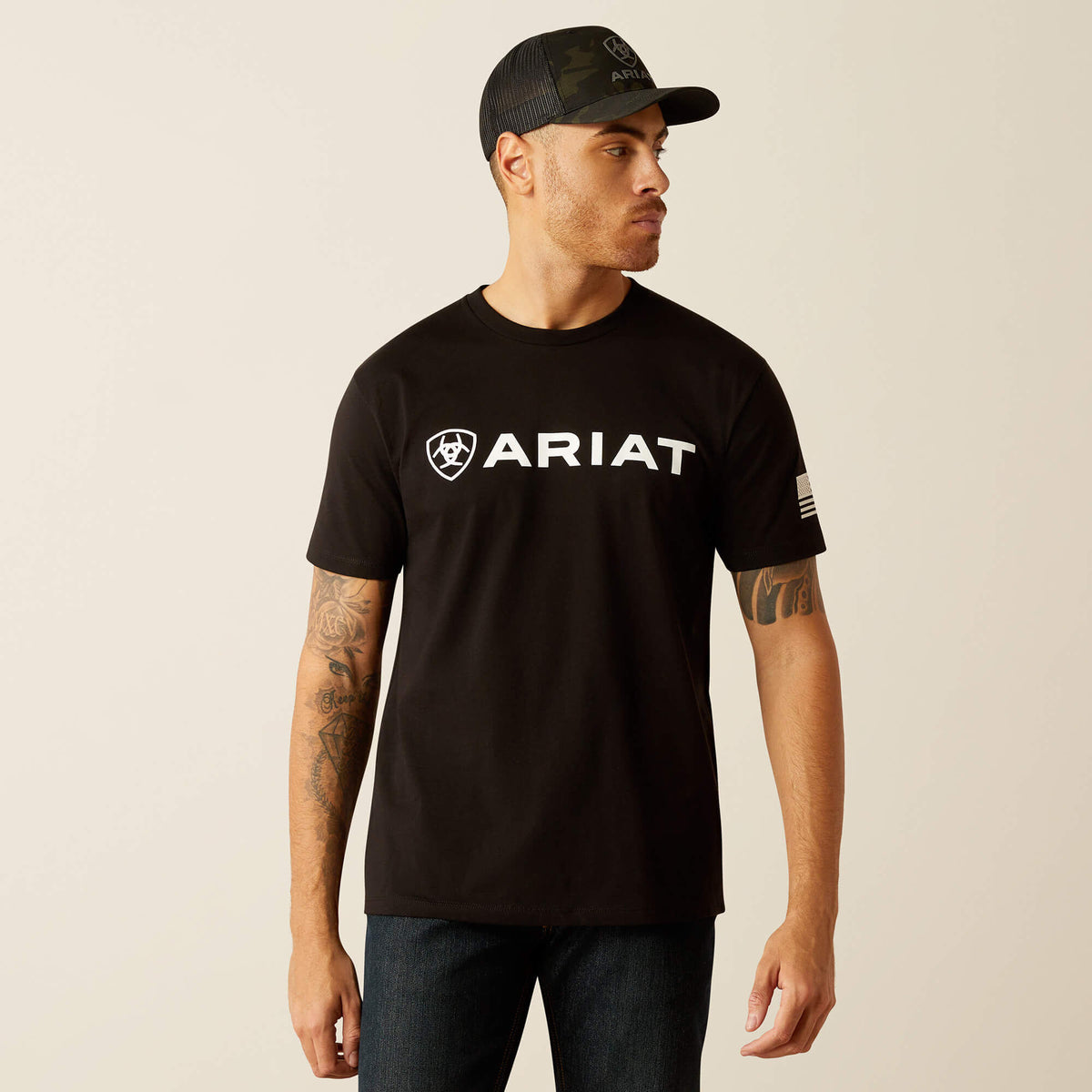 Ariat / Ariat Shield Flag T-Shirt
