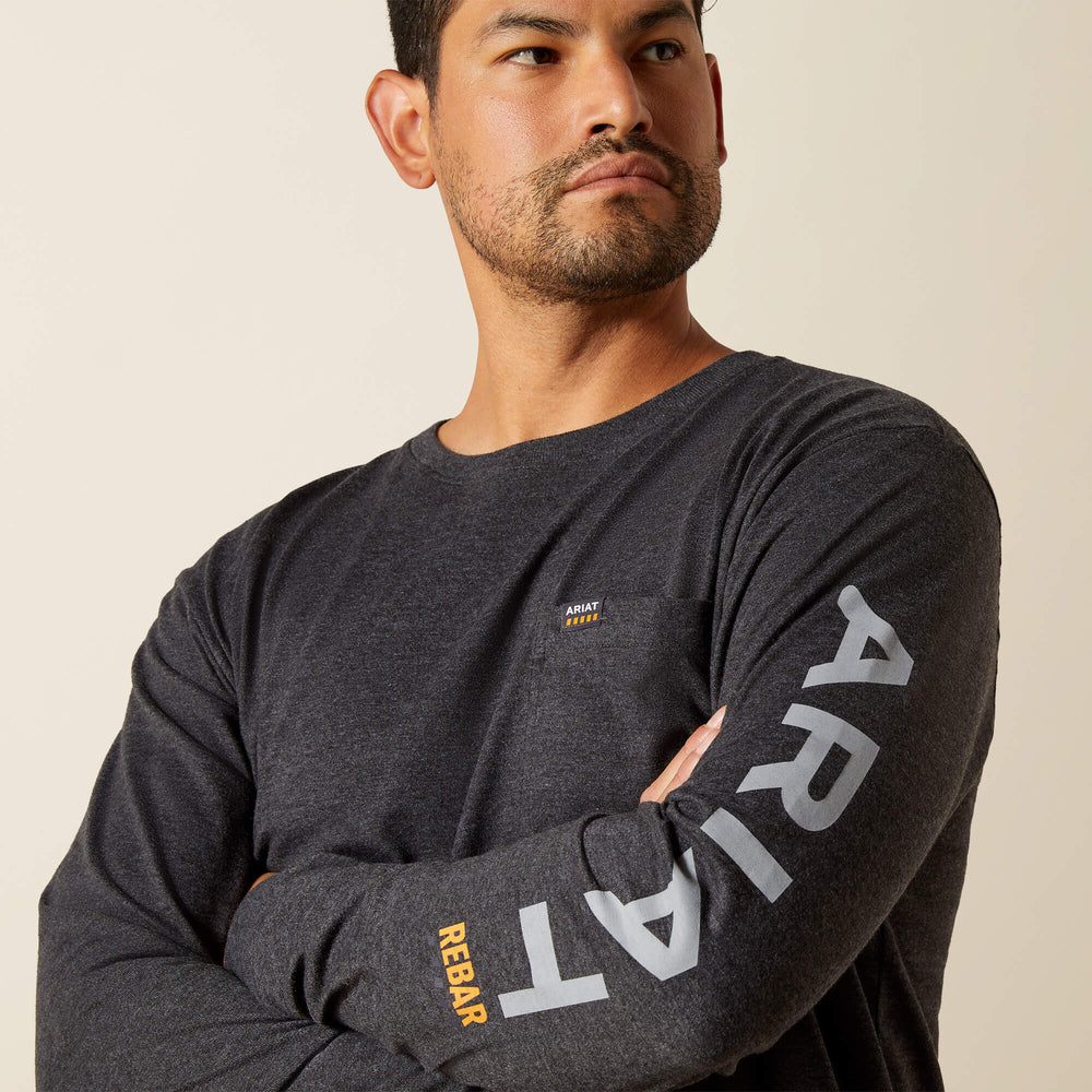Ariat / Rebar Cotton Strong Standard Logo Pocket T-Shirt