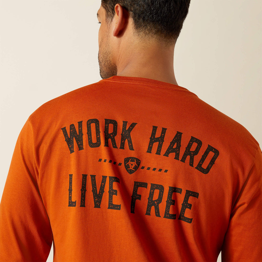 Ariat / Rebar Cotton Strong WHLF T-Shirt