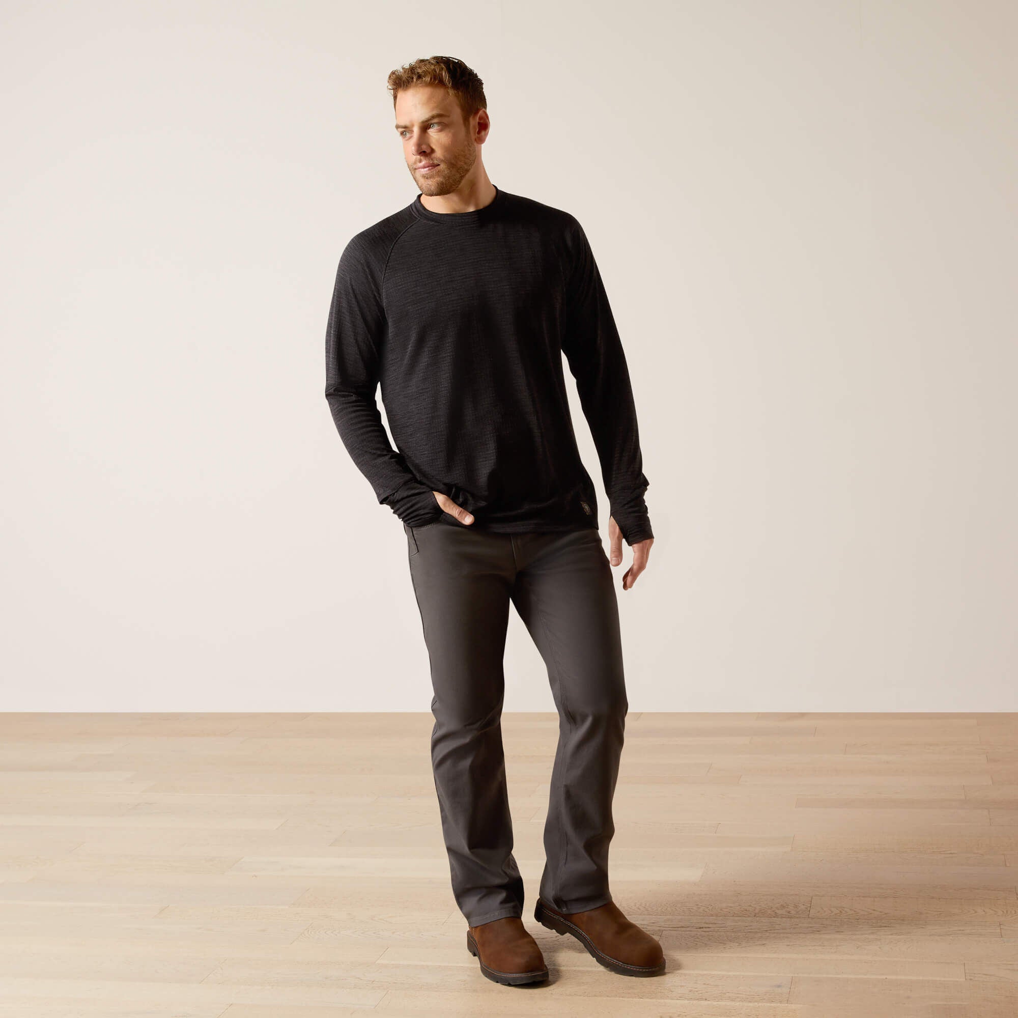 Ariat / Rebar Gridwork Crewneck T-Shirt