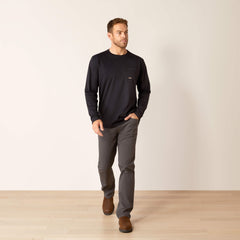 Ariat / Rebar Workman Chrome Moto Eagle T-Shirt