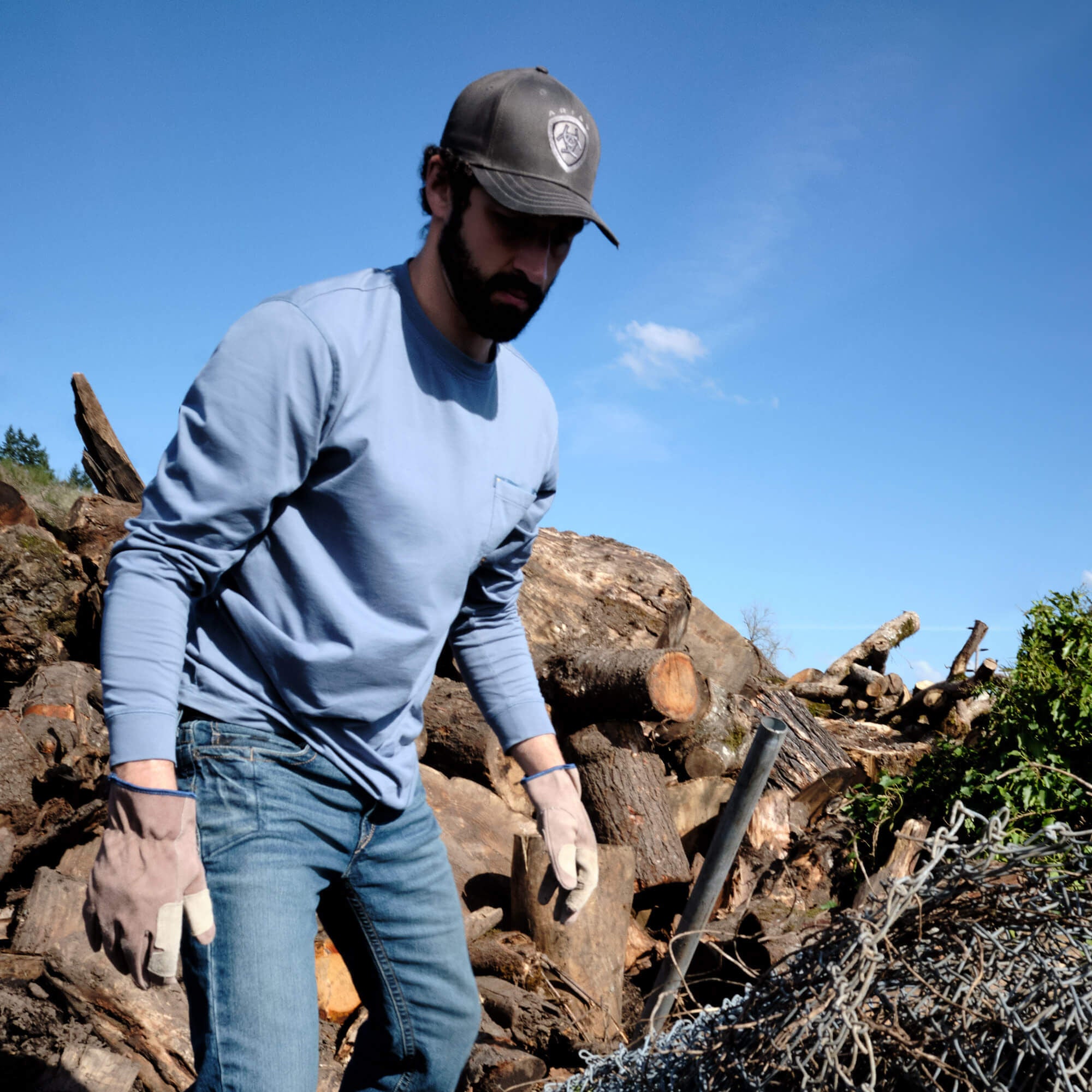 Ariat / Rebar Workman Logo T-Shirt