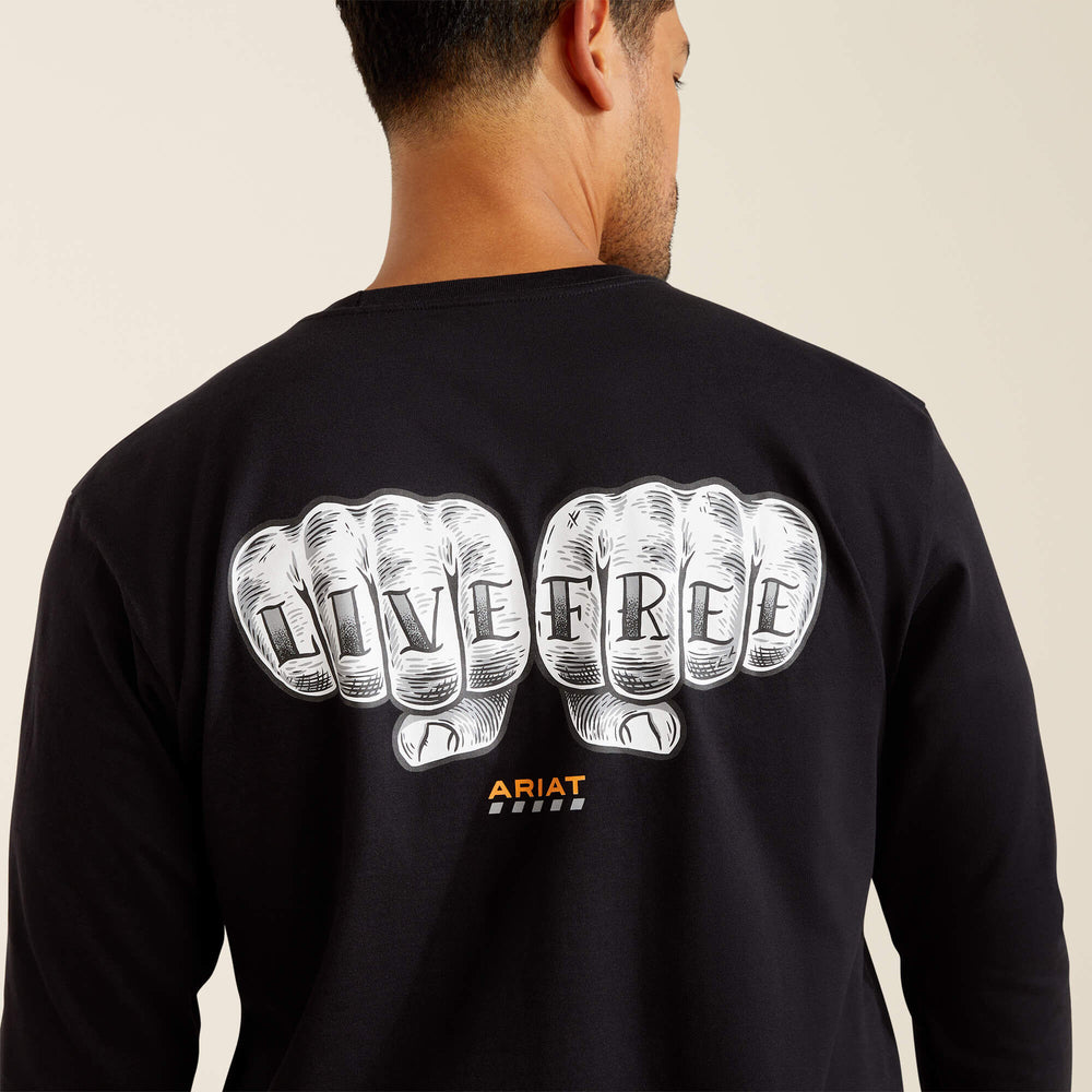 Ariat / Rebar Cotton Strong Bare Knuckle T-Shirt