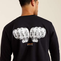 Ariat / Rebar Cotton Strong Bare Knuckle T-Shirt