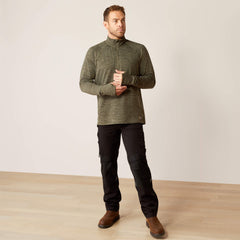 Ariat / Rebar Gridwork Baselayer 1/4 Zip T-Shirt