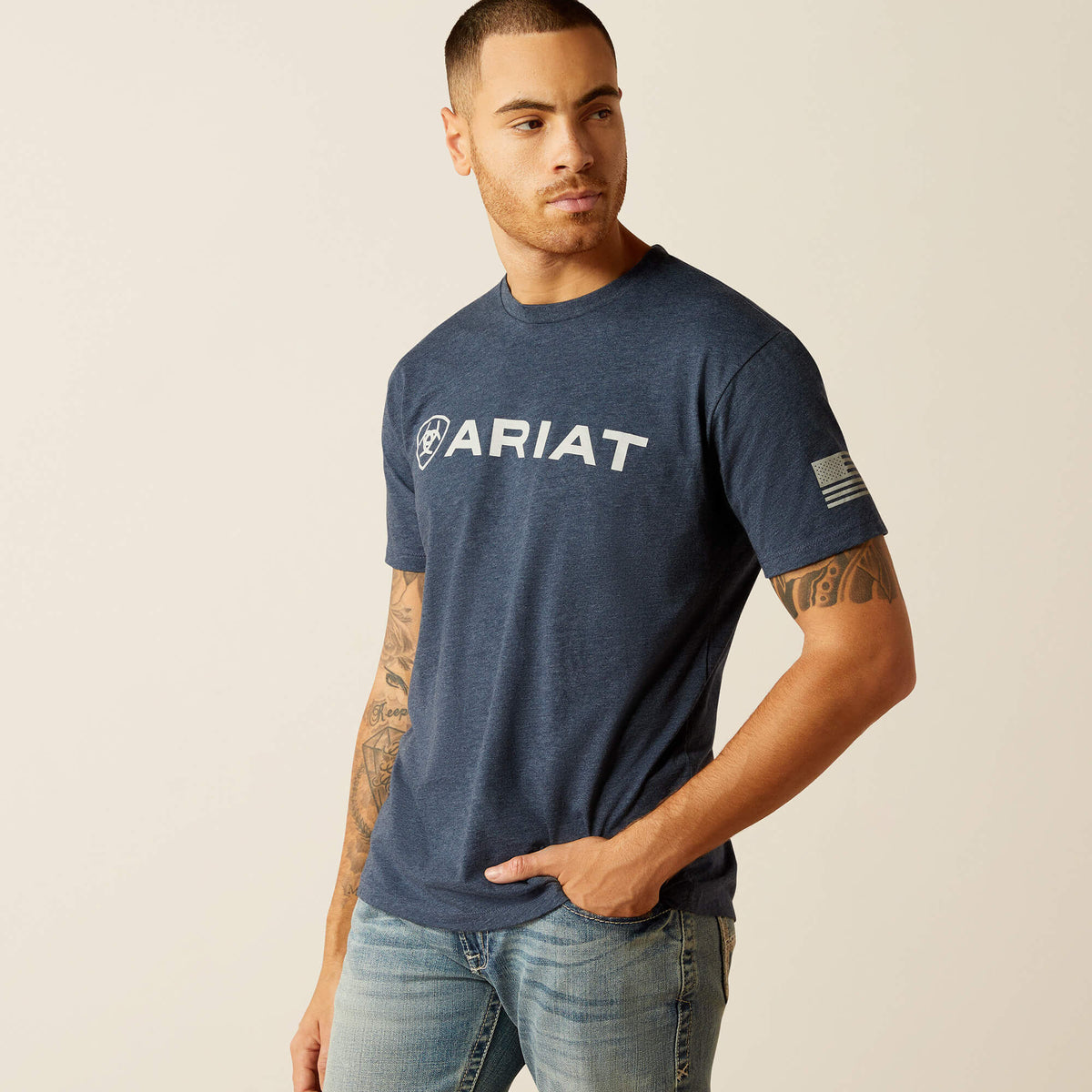 Ariat / Ariat Shield Flag T-Shirt