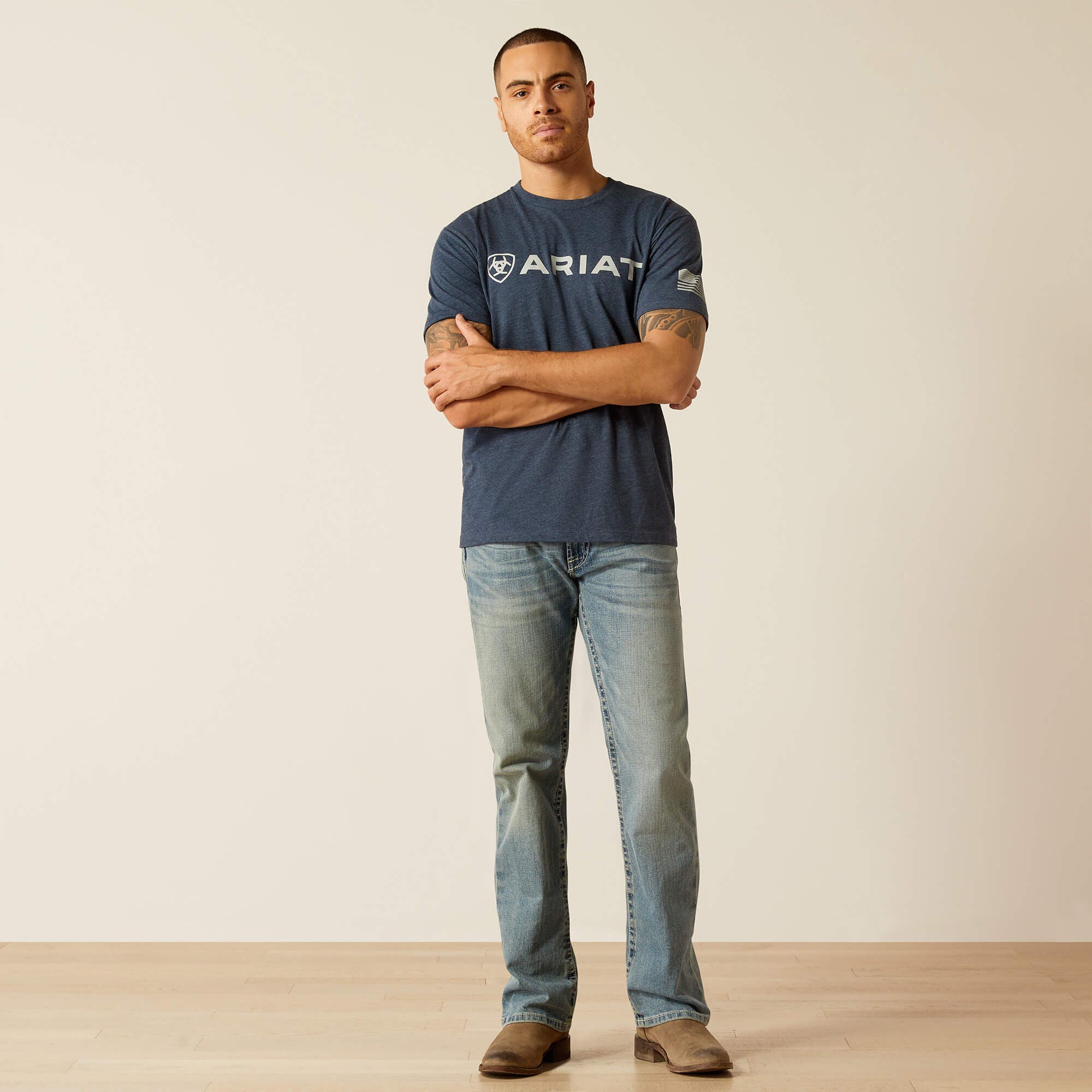 Ariat / Ariat Shield Flag T-Shirt