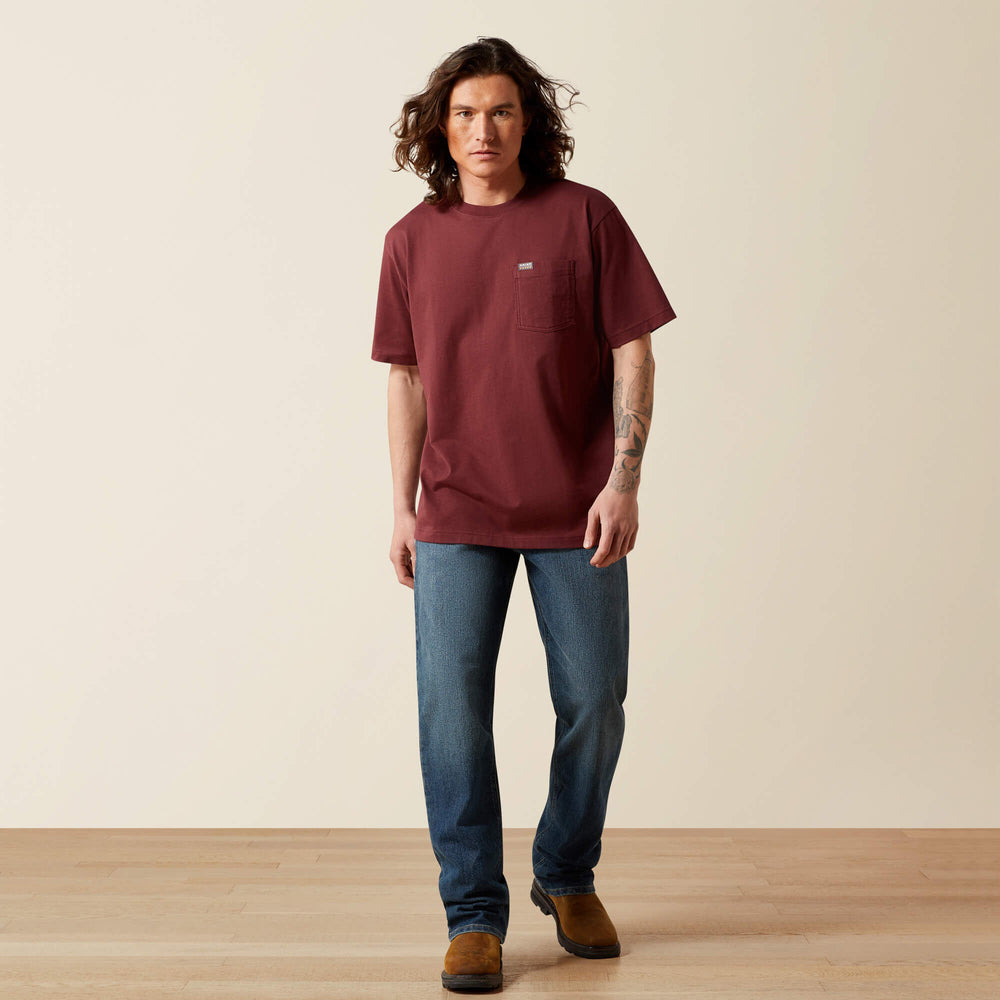 Ariat / Rebar Cotton Strong Standard Pocket T-Shirt