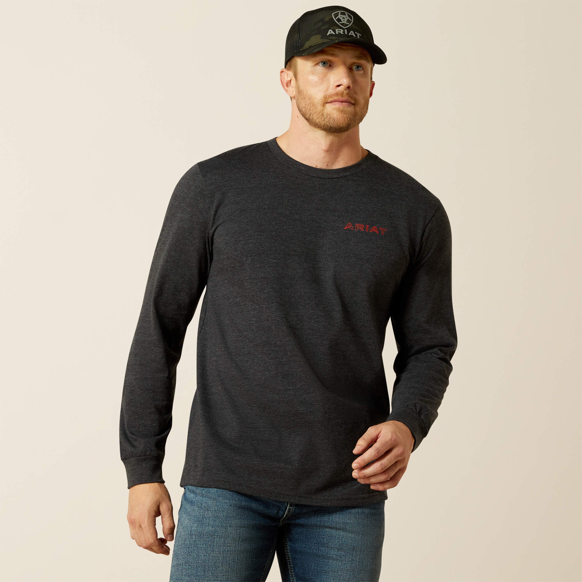 Ariat / Ariat Stamped Freedom Classic Fit Long Sleeve T-Shirt