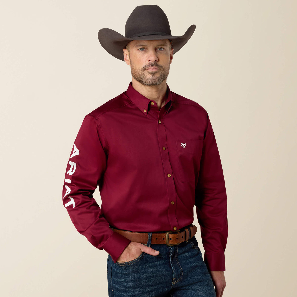 Ariat / Team Logo Twill Classic Fit Shirt