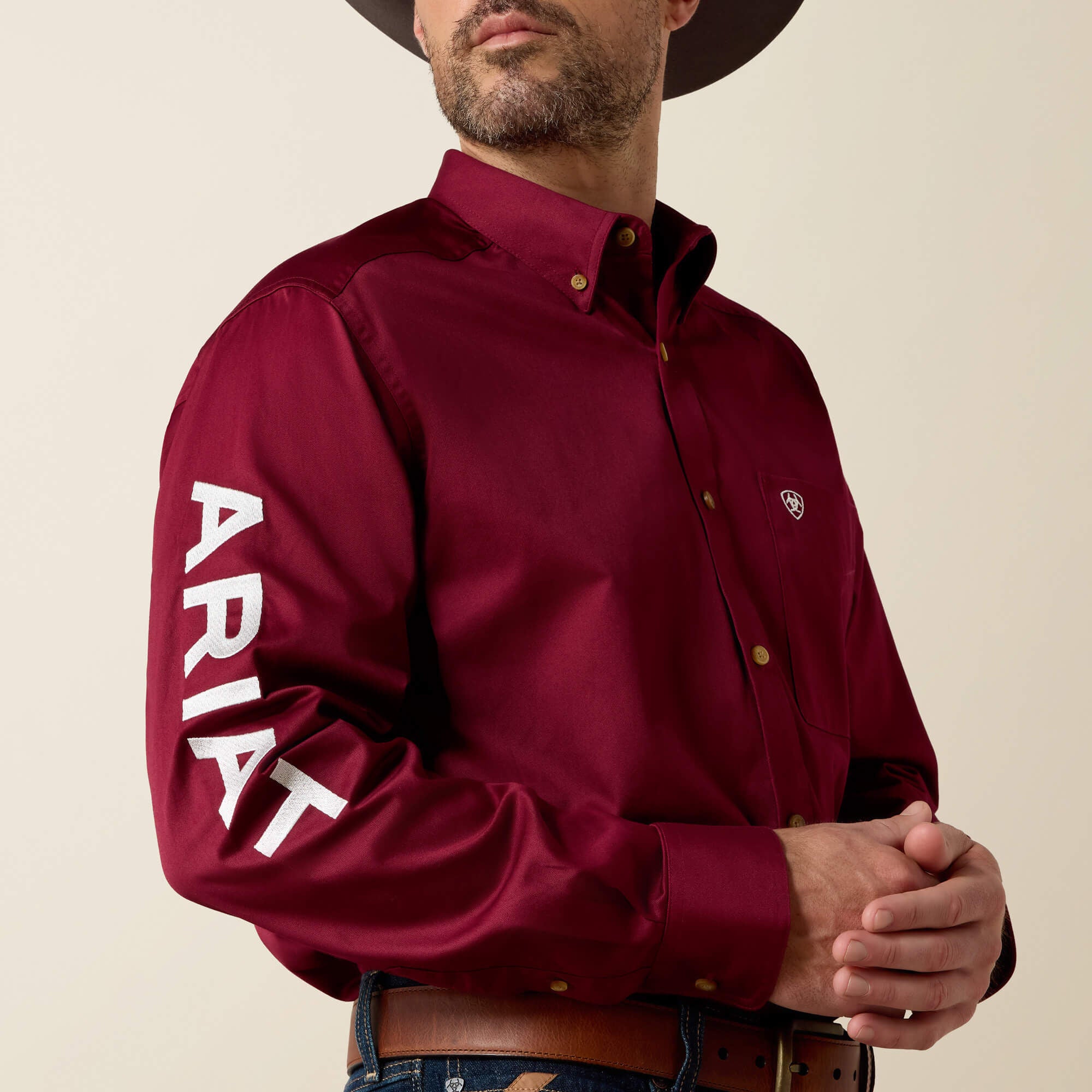 Ariat / Team Logo Twill Classic Fit Shirt