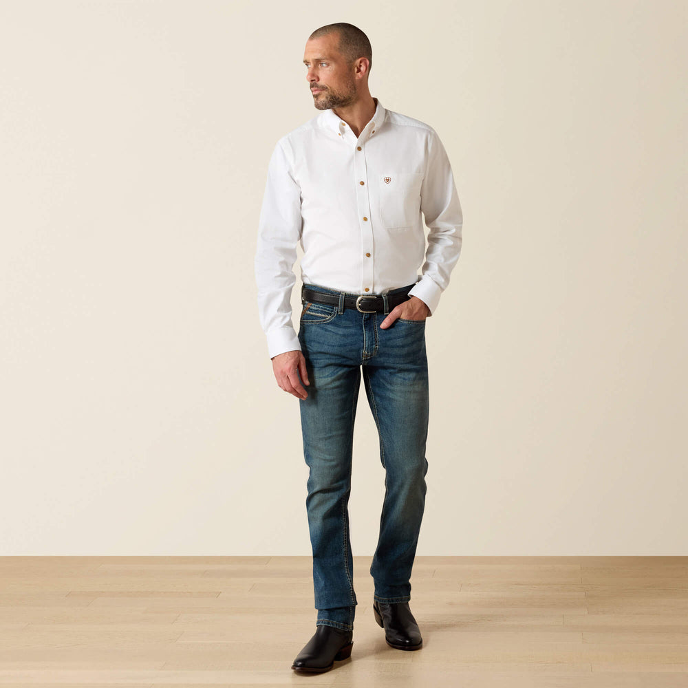 Ariat / Solid Twill Fitted Shirt