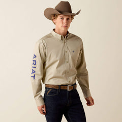 Ariat / Team Logo Lightweight Twill Classic Fit Shirt