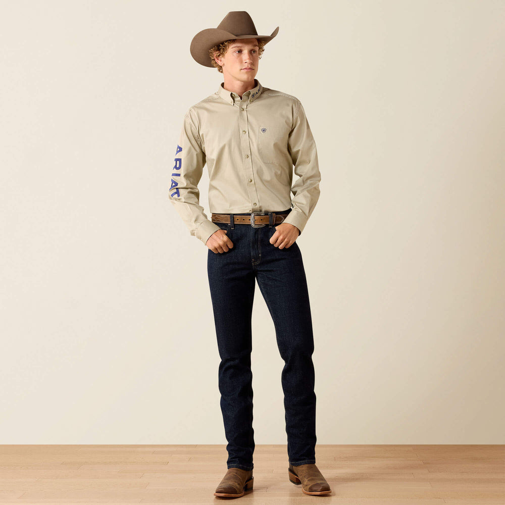 Ariat / Team Logo Lightweight Twill Classic Fit Shirt