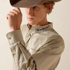 Ariat / Team Logo Lightweight Twill Classic Fit Shirt