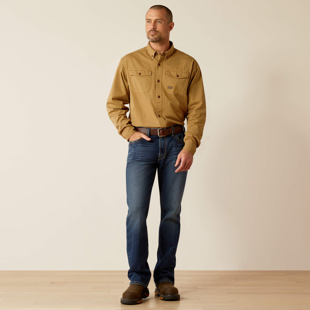 Ariat / Rebar Washed Twill Work Shirt