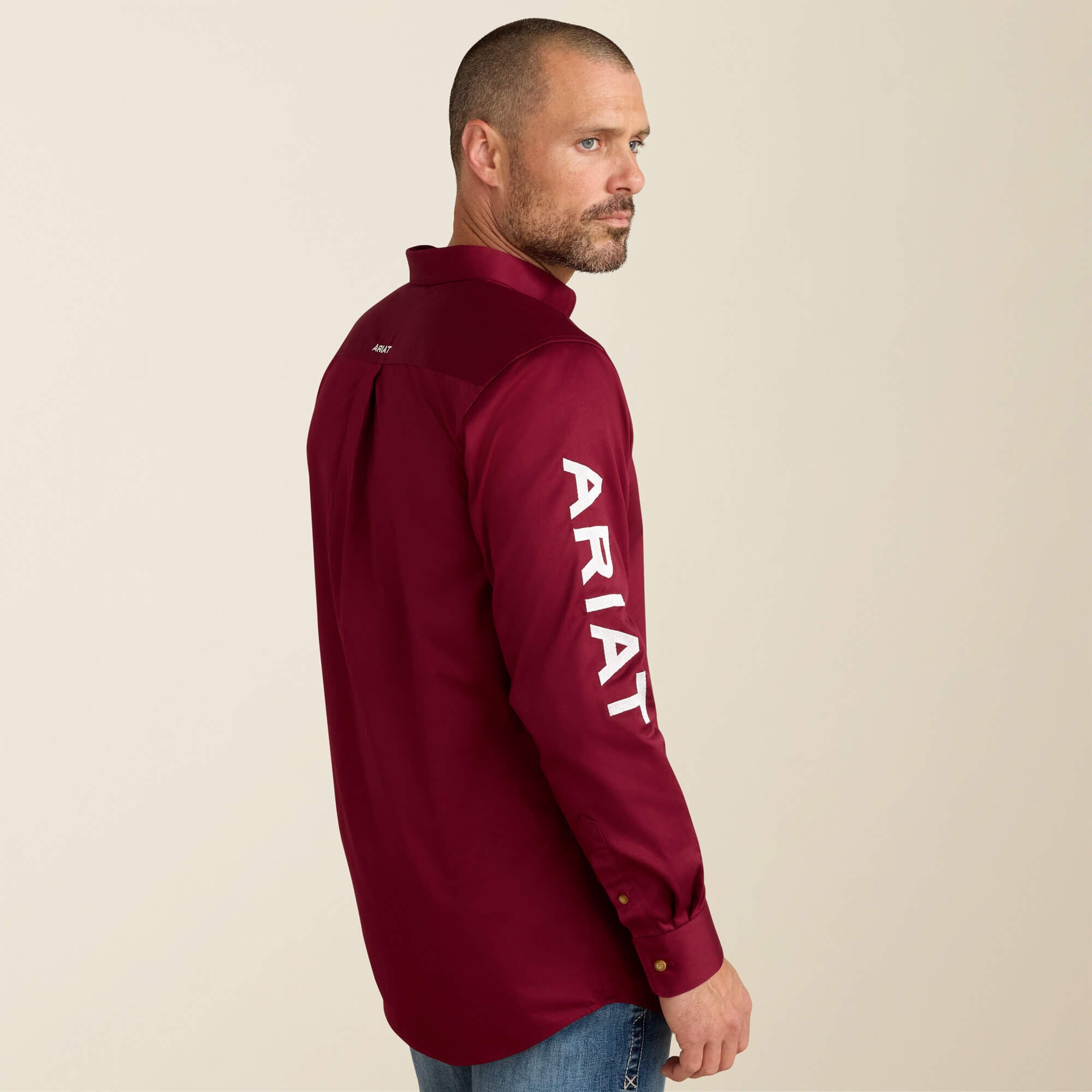 Ariat / Team Logo Twill Fitted Shirt